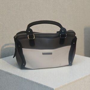 Rosetti Black and White Shoulder Bag